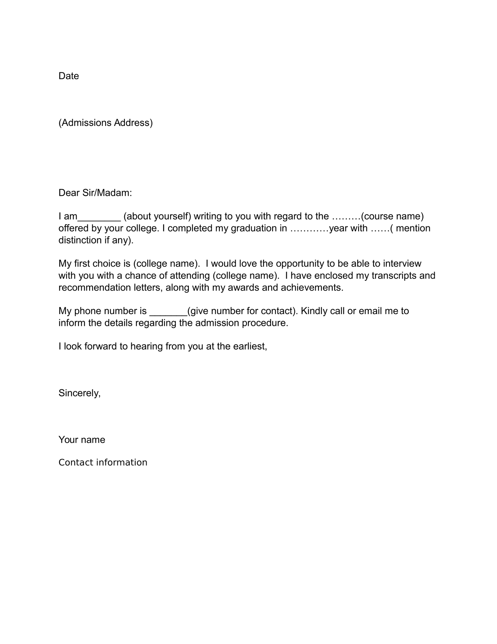 application letter sample for student philippines